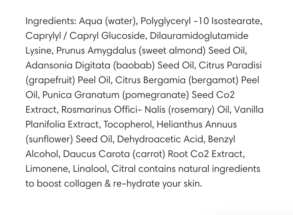 Eco Diva Superfood Hydra mist